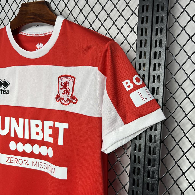 Middlesbrough 24/25 Home Jersey - Fan Version