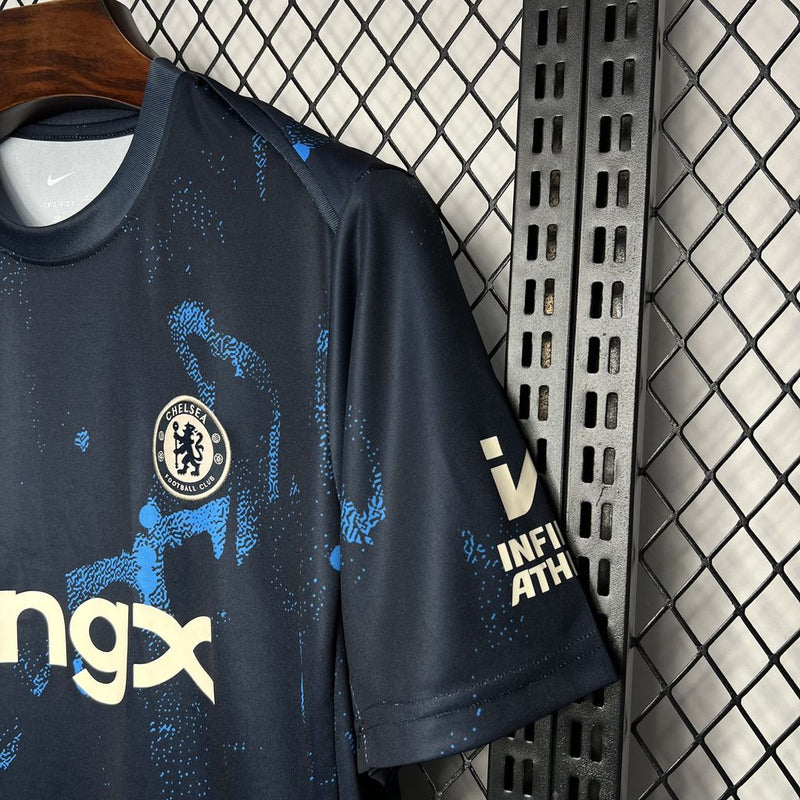 Chelsea 24/25 Training Dark Jersey - Fan Version